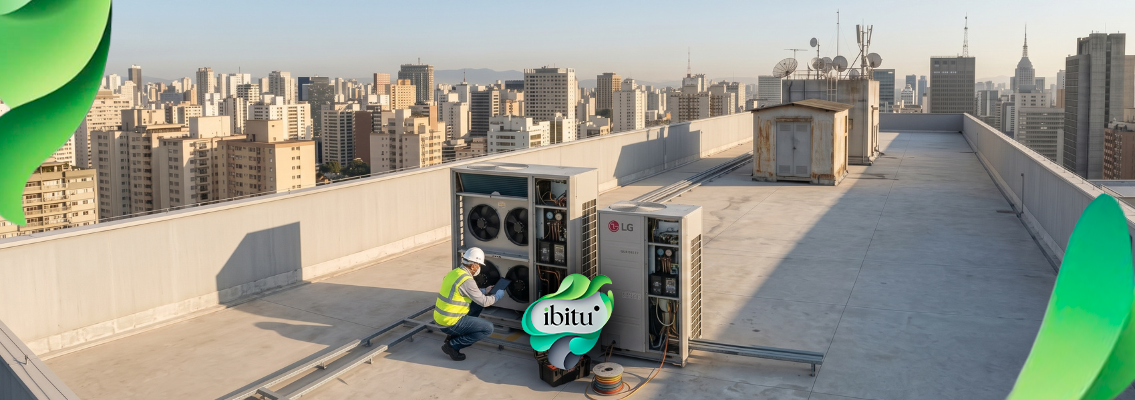 Entenda como funciona o ar condicionado VRF, conheça seus benefícios, aplicações e saiba como a Ibitu desenvolve projetos de climatização eficientes.